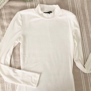 SHEIN White Long Sleeve Turtleneck BRAND NEW!